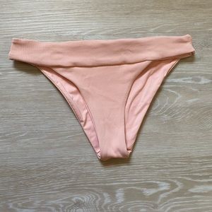 Lspace ribbed Veronica bikini bottoms
